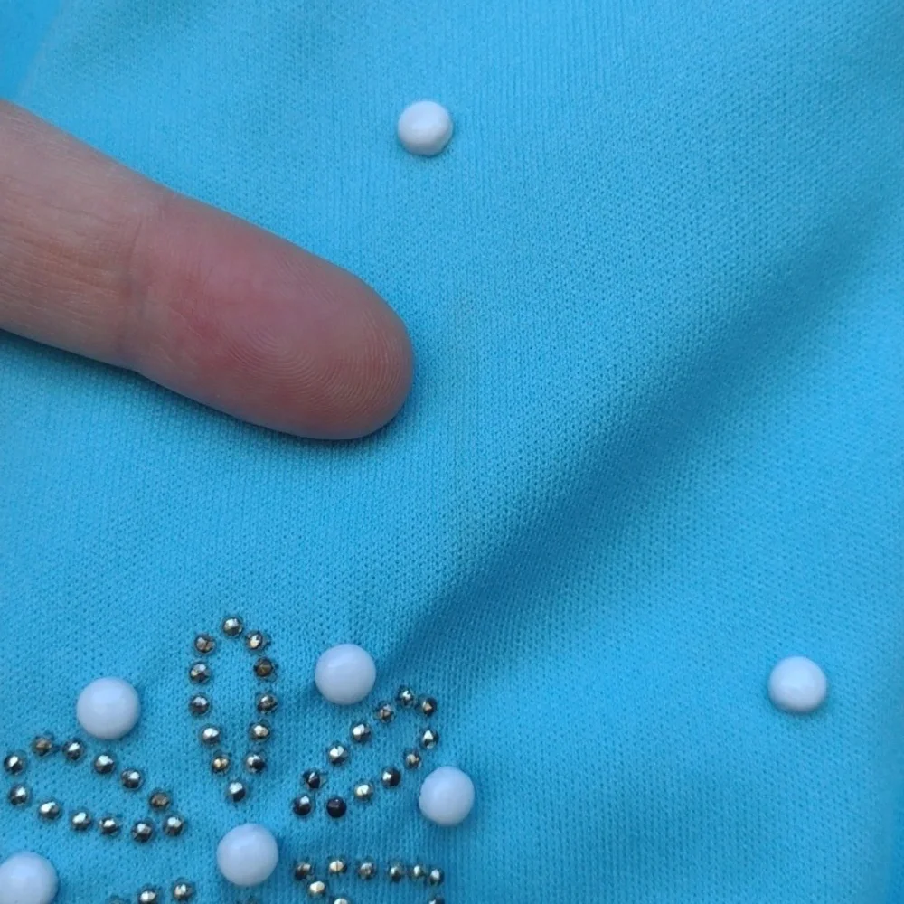 Vintage Turquoise Sleeveless V-neck Maxi Dress Large - Picture 4 of 7